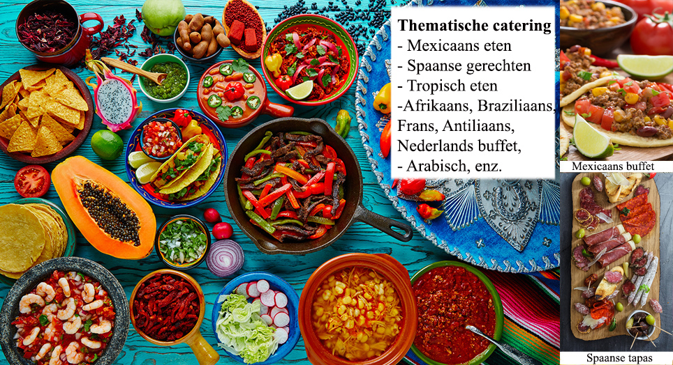 Cateringplannen Spaanse Feestje